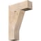 Ekena Millwork Traditional Block Smooth Bracket, Douglas Fir, 5 1/2"W x 18"D x 26"H BKT06X18X26TRA05SDF - alternate 1